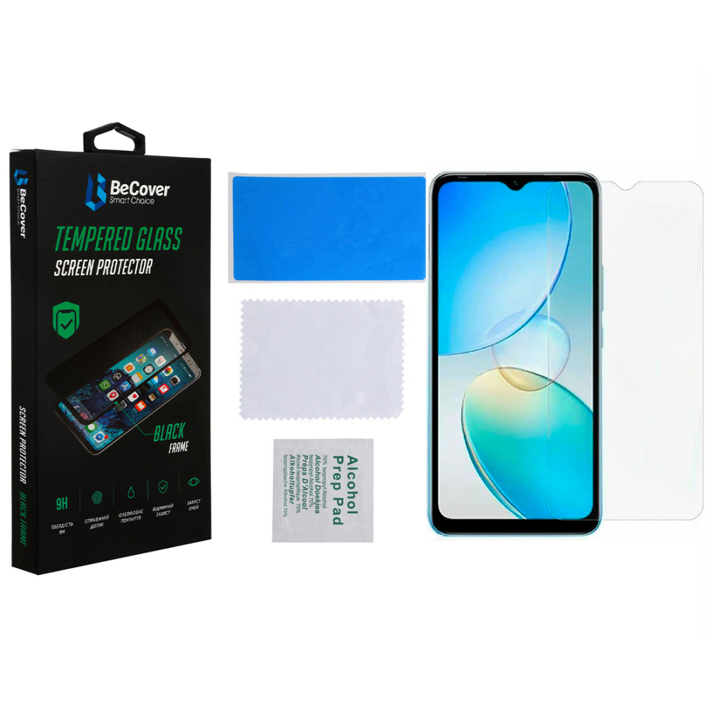 Скло захисне BeCover Infinix Hot 12і (X665B) 3D Crystal Clear Glass (708539) - зображення 3