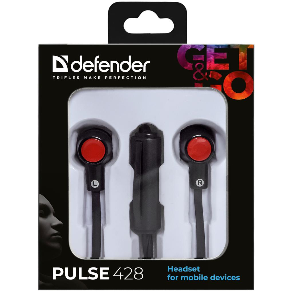 Навушники Defender Pulse 428 Black (63428) - зображення 3