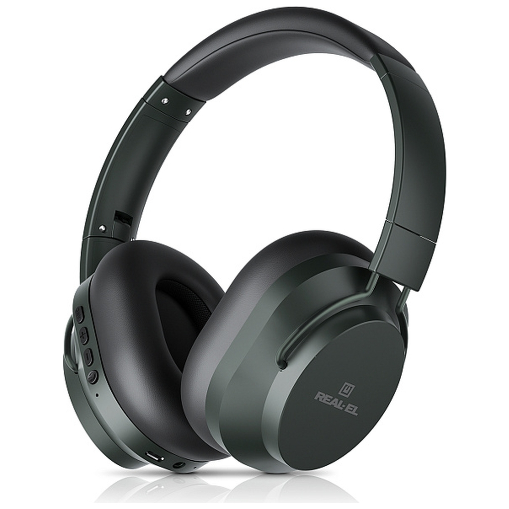 Навушники REAL-EL GD-865 Black (EL124100056) - зображення 1