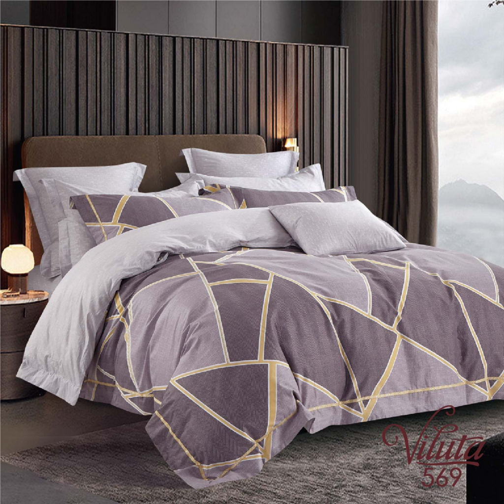 Постільна білизна Viluta Сатин Твіл 569 двоспальна (569_dv) - зображення 1