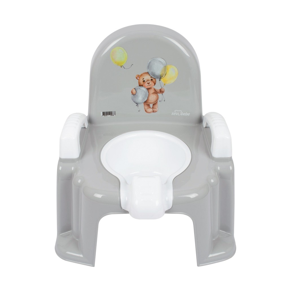 Горщик Sevi Bebe стілець сірий (8692241246808) - зображення 3
