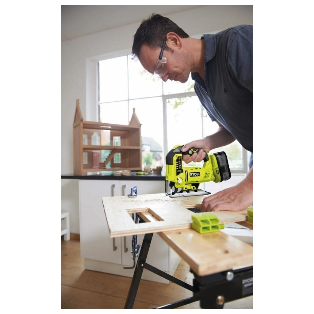 Електролобзик Ryobi ONE+ RJS18-0 (без АКБ та ЗП) (5133005395) - зображення 4