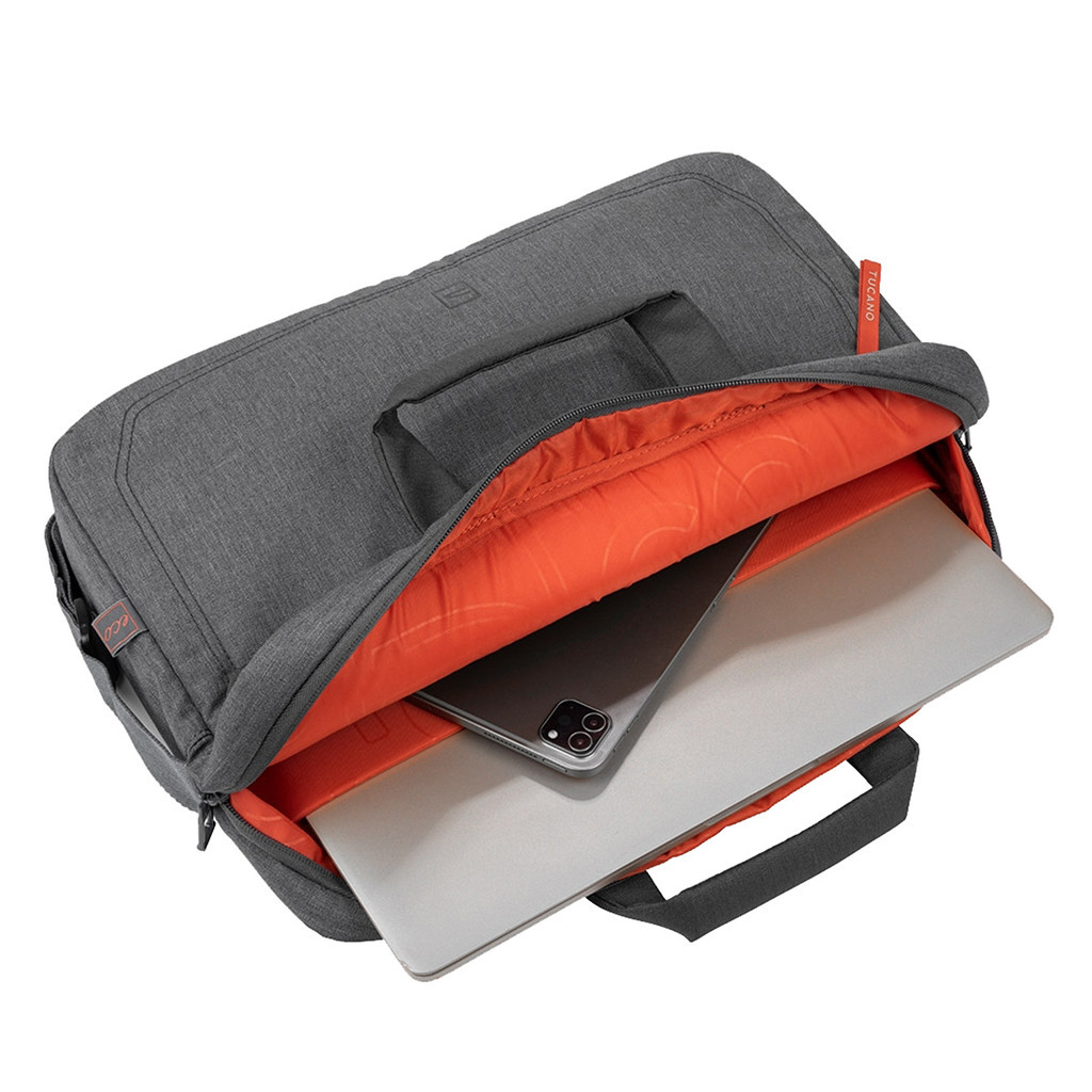Сумка для ноутбука Tucano 14" Hop, Anthracite (BHOP13-AX) - зображення 7