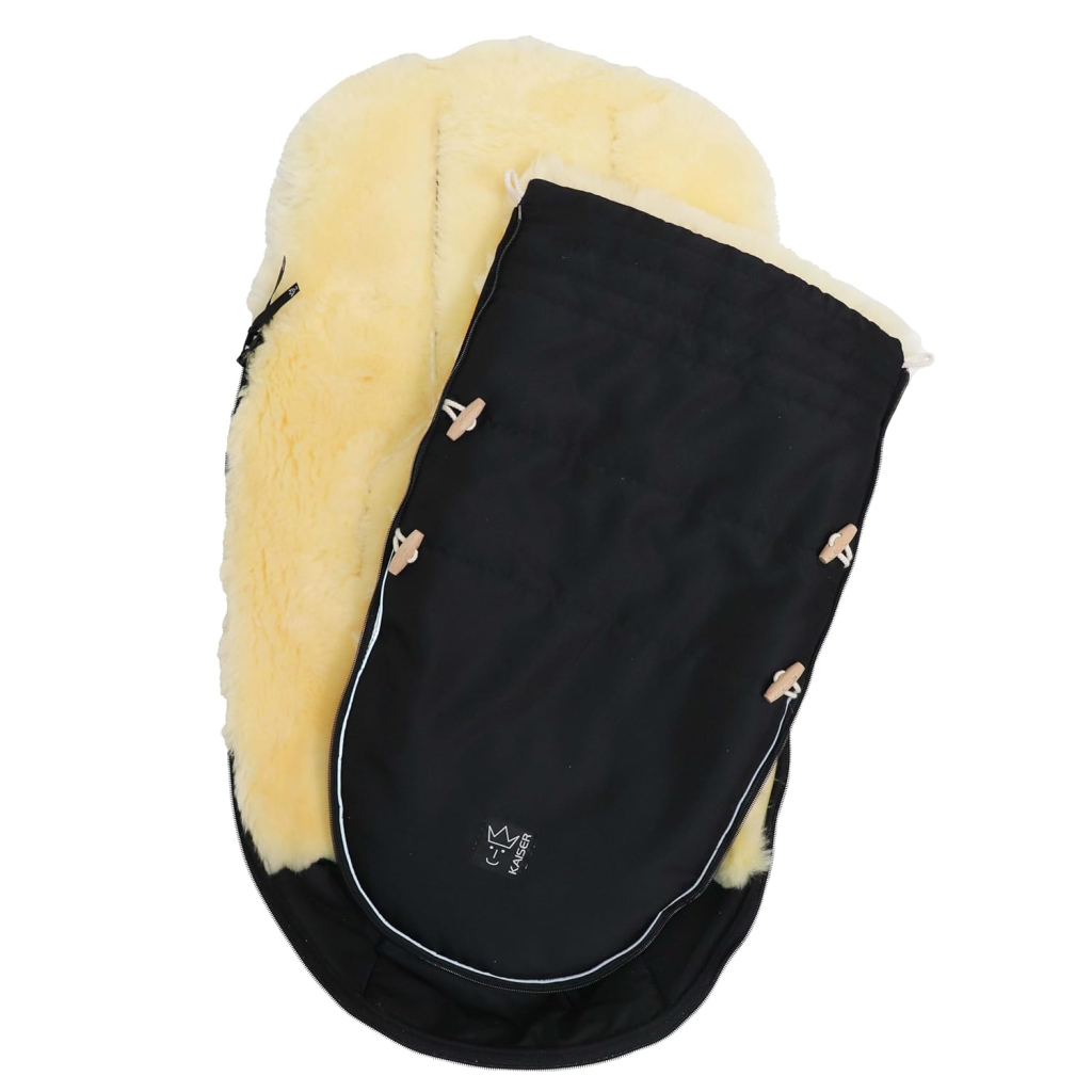 Чохол для ніг Kaiser LOVE THE NATURE 2 в 1, зимовий, чорний (6544525) - зображення 5