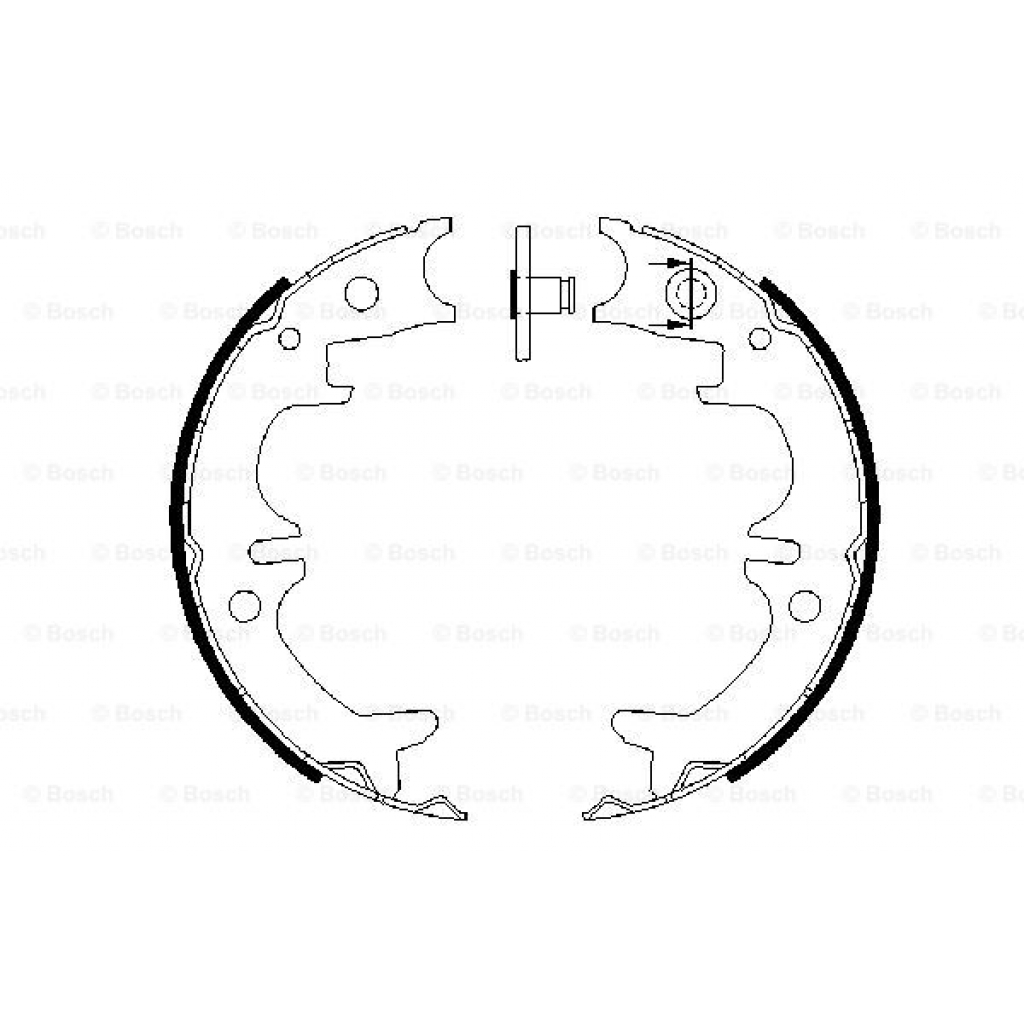 Гальмівні колодки Bosch 0 986 487 680 - зображення 5