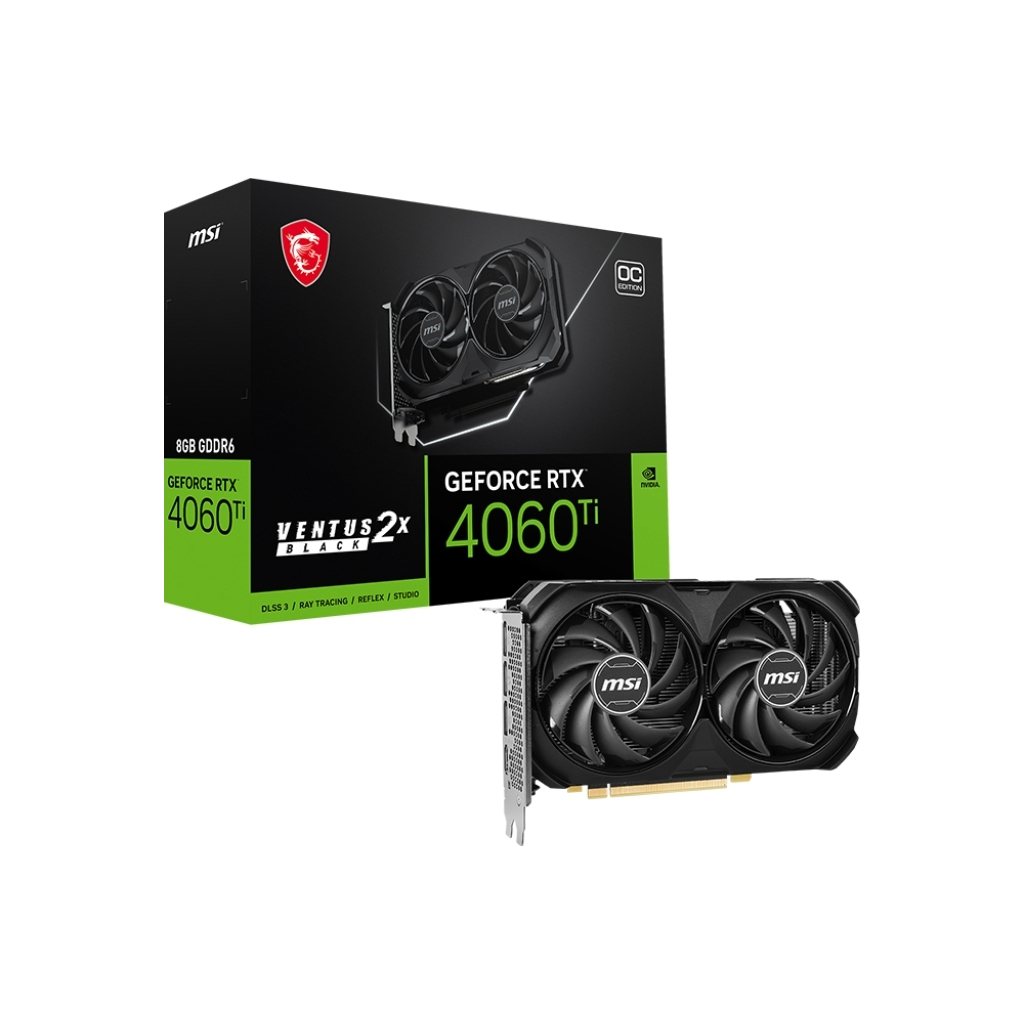 Відеокарта MSI GeForce RTX5060Ti 8Gb VENTUS 2X OC PLUS (RTX 5060 Ti 8G VENTUS 2X OC PLUS) - зображення 5