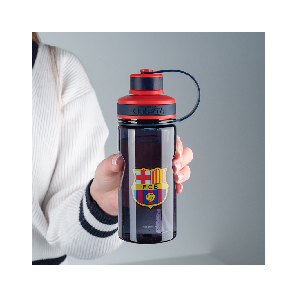 Поїльник-непроливайка Kite FC Barcelona 500 мл, синя (BC25-397) - зображення 7