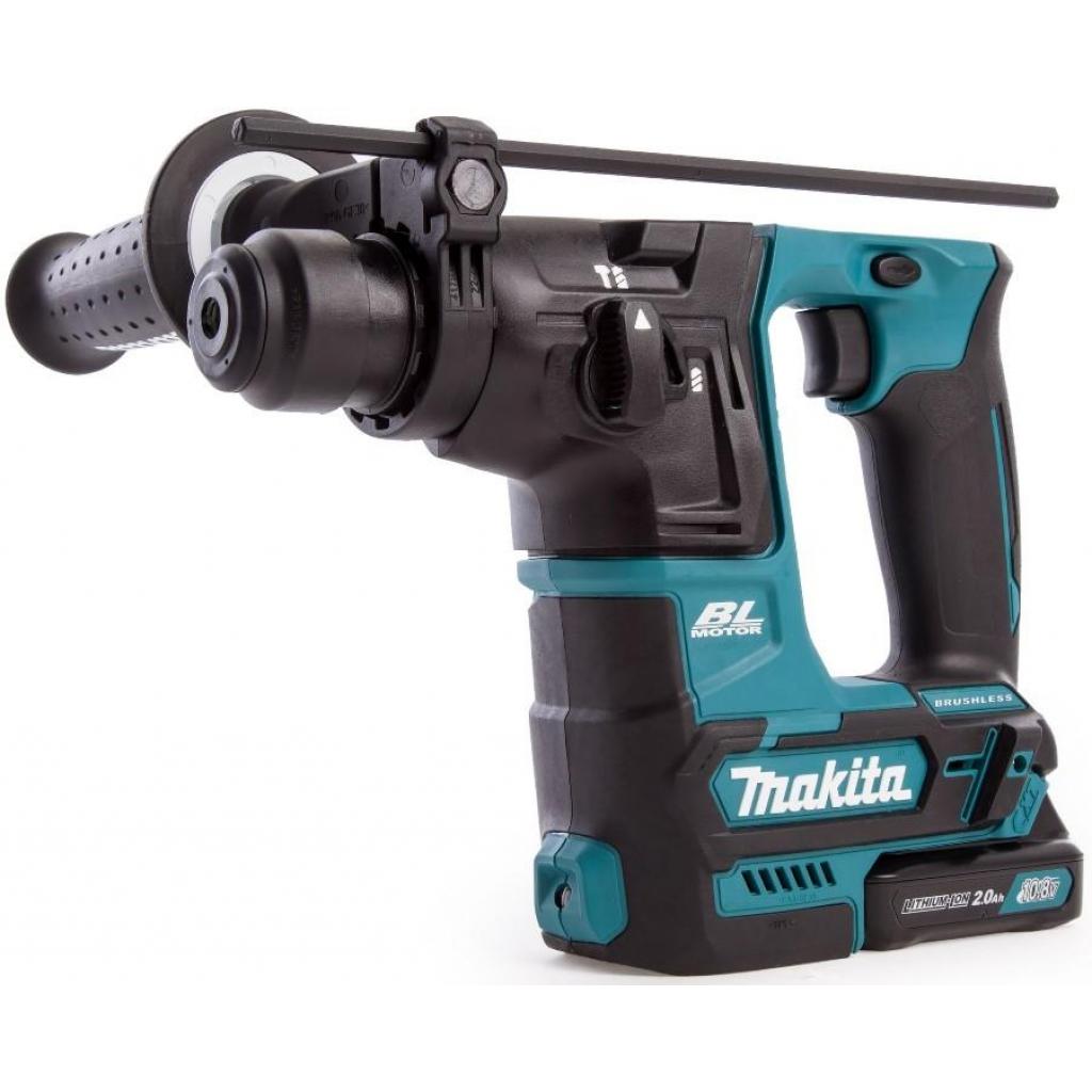 Перфоратор Makita SDS-Plus CXT Slider, 2Аг х 2шт, кейс, аксесуари (HR166DWAE1) - зображення 2