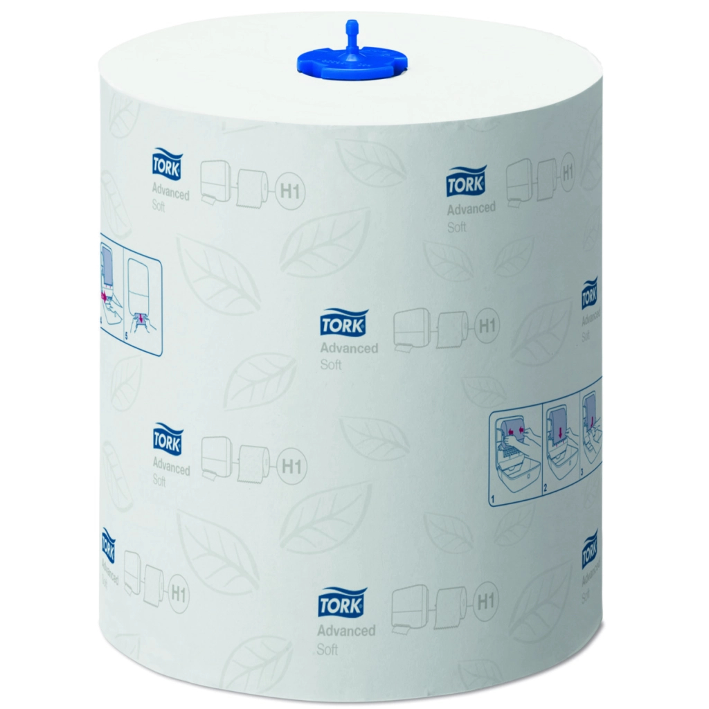 Паперові рушники Tork Matic Advanced Для автоматичних диспенсерів 2 шари 150 м 600 відривів 1 рулон (290067) - зображення 1