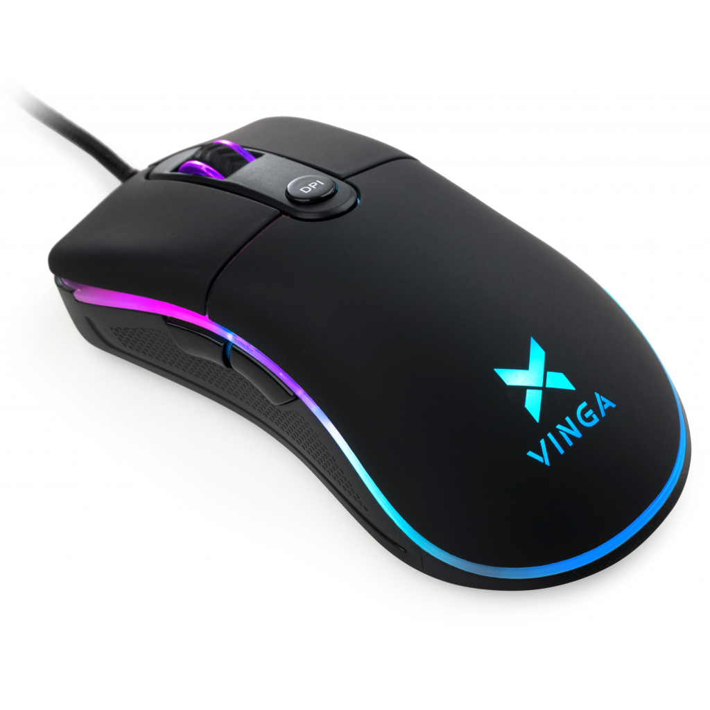 Мишка Vinga MSG-175 Black - зображення 2