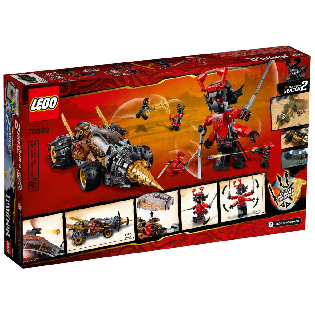 Конструктор LEGO Земляний бур Коула 587 деталей (70669) - зображення 12