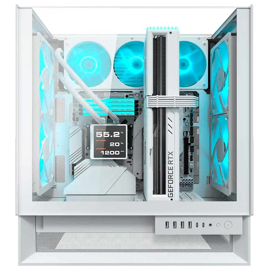 Корпус Cougar OMNY X RGB White - зображення 9