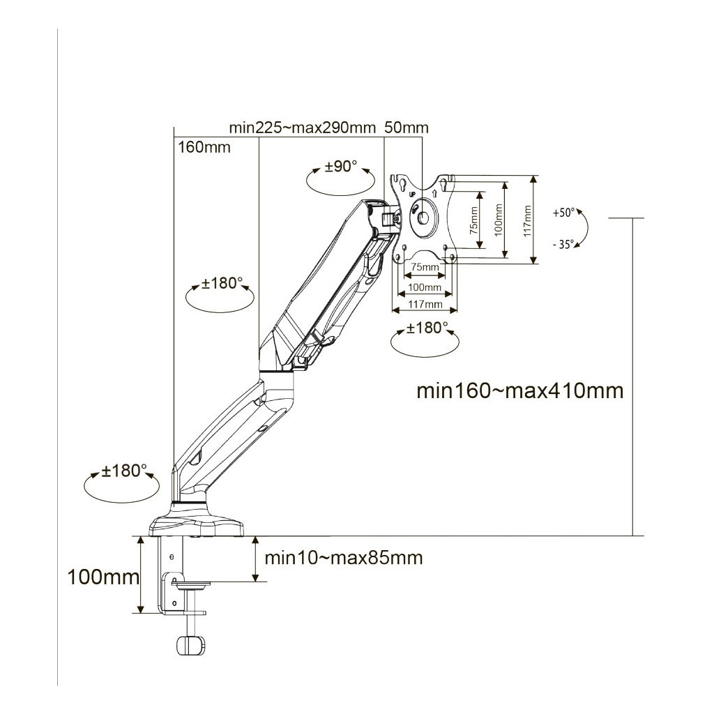 Кронштейн Sector MB-03 - зображення 12