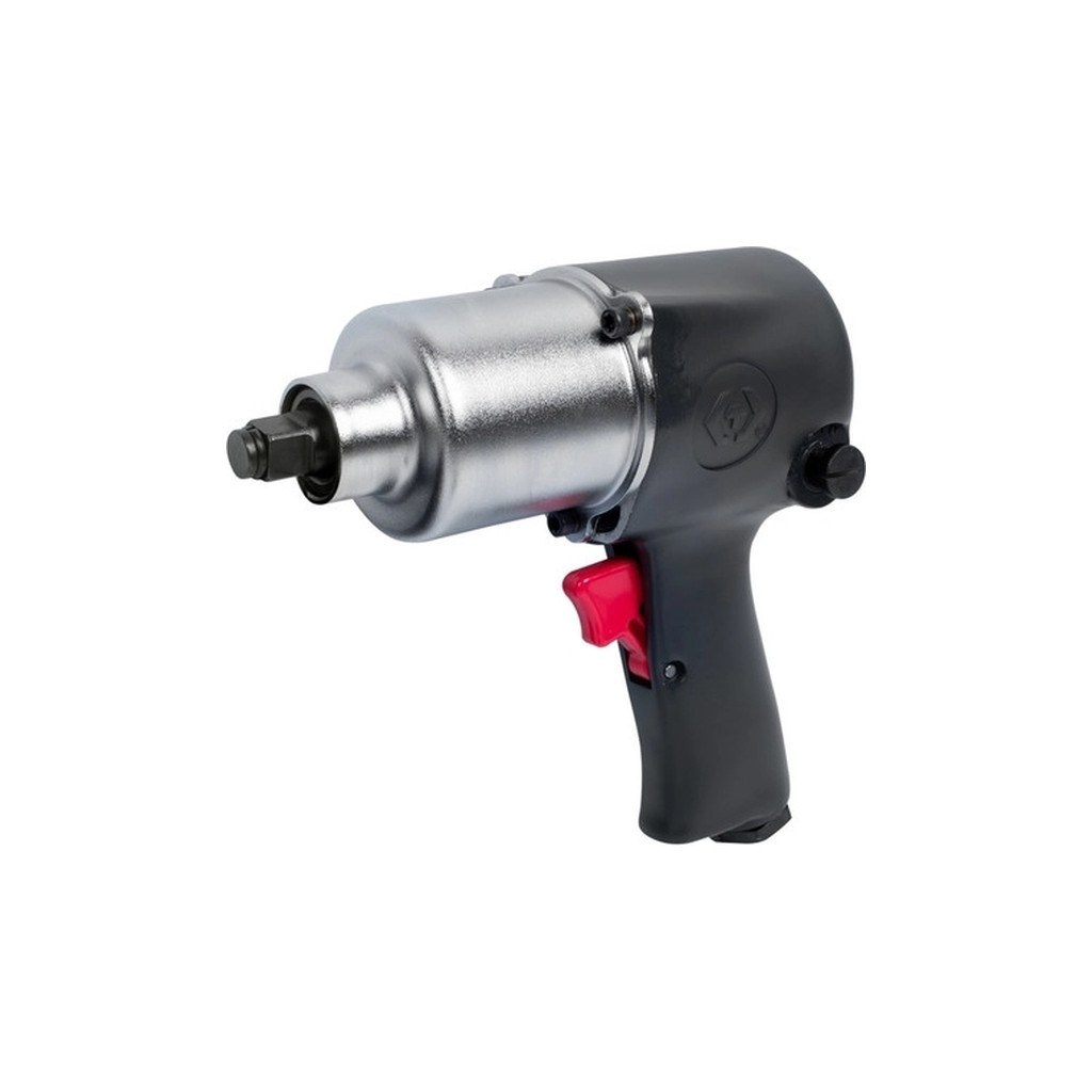 Гайковерт KING TONY пневмо 1/2" 678 Нм 8000 об/хв передній вихлоп (33421-040) - зображення 1