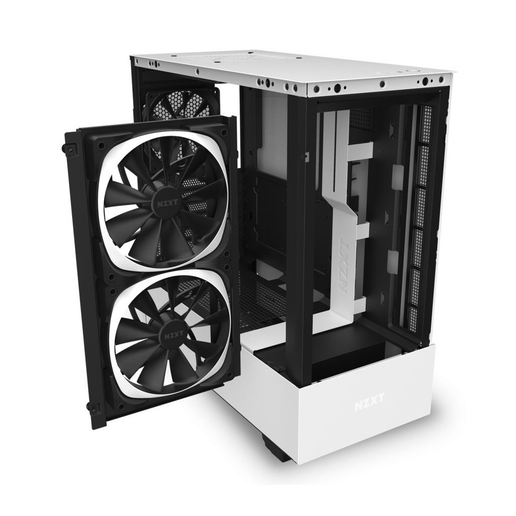 Корпус NZXT H510 Matte White (CA-H510E-W1) - зображення 8