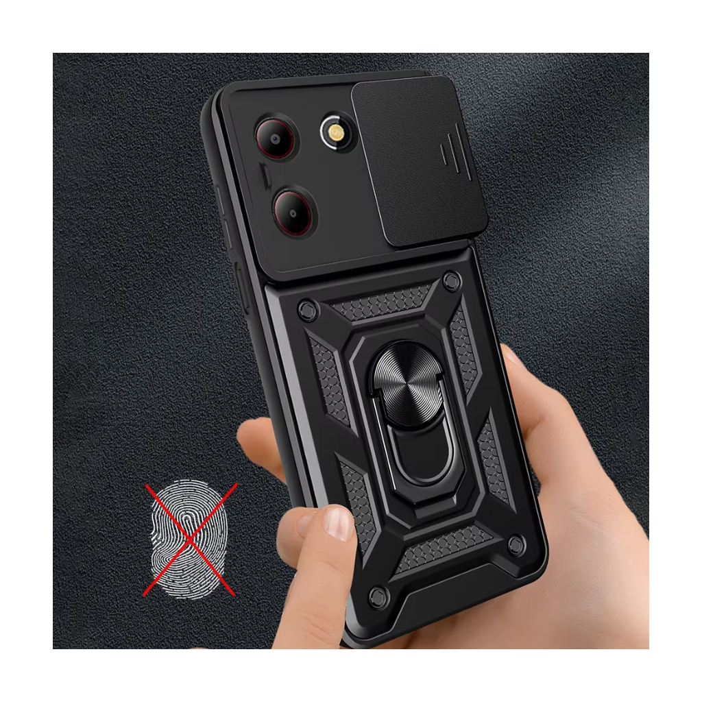 Чохол до мобільного телефона BeCover Military ZTE Blade A54 Black (712172) - зображення 4