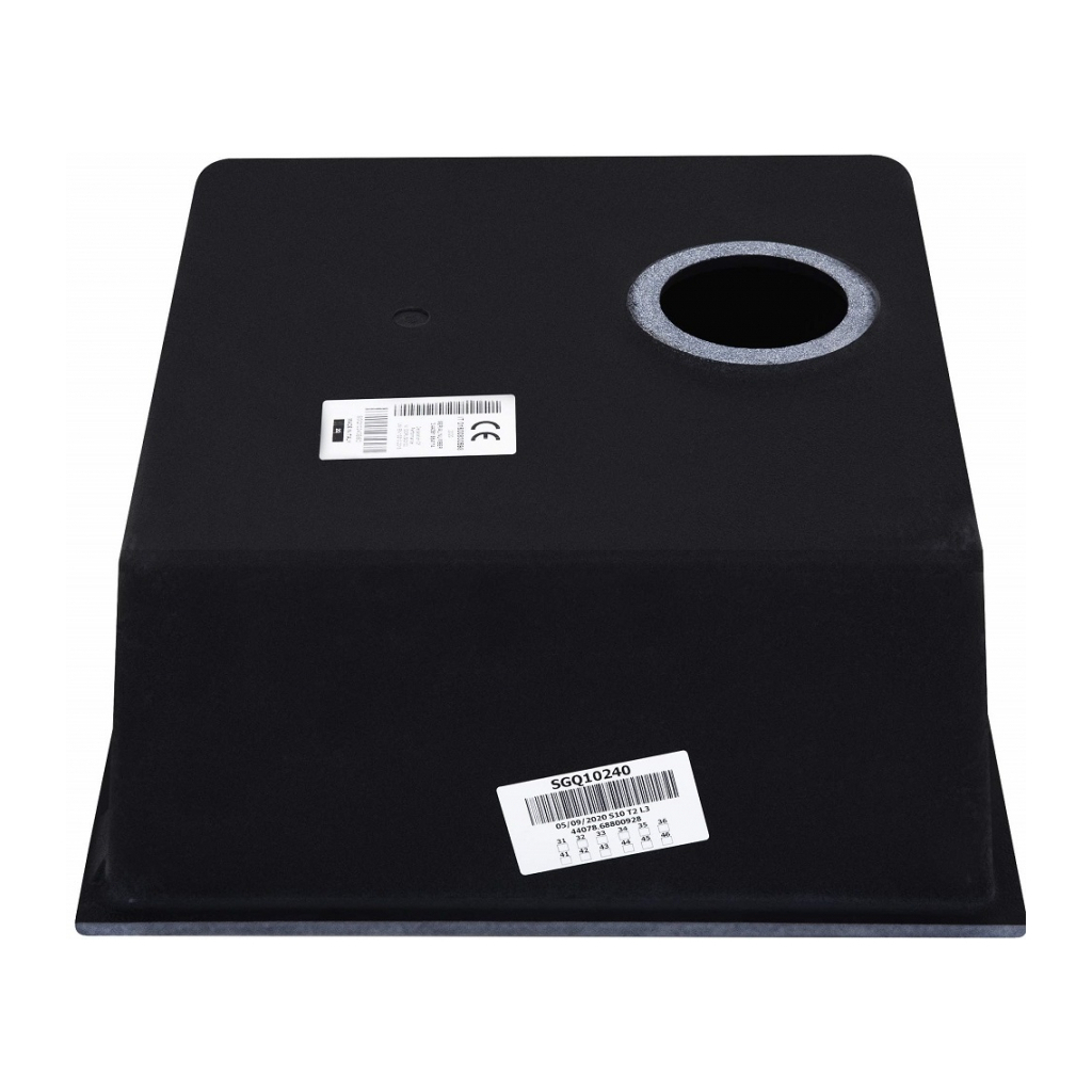 Мийка кухонна Elleci Q 102 under top nero 40 - зображення 3