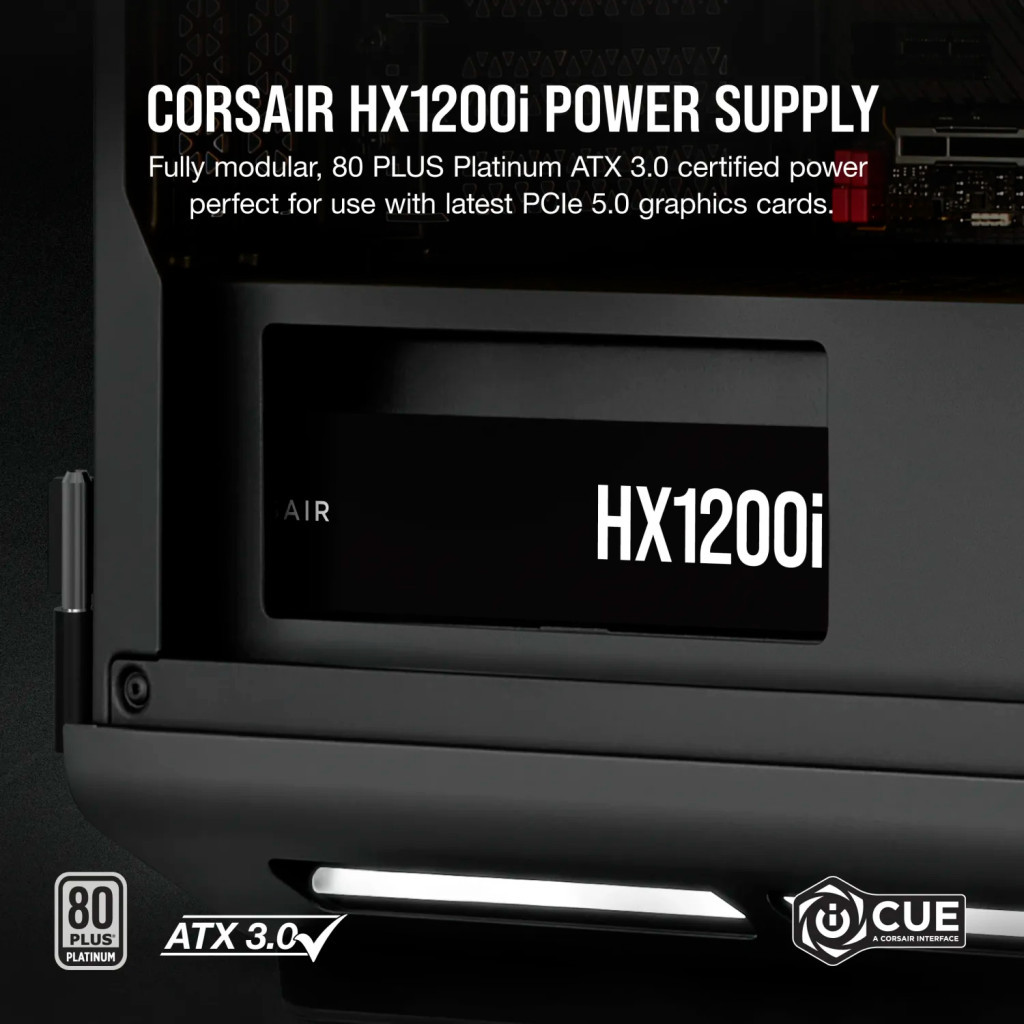 Блок живлення Corsair 1200W HX1200i PCIE5 (CP-9020281-EU) - зображення 11