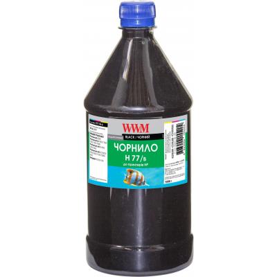 Чорнило WWM HP №177/84 1000г black (H77/B-4) - зображення 1