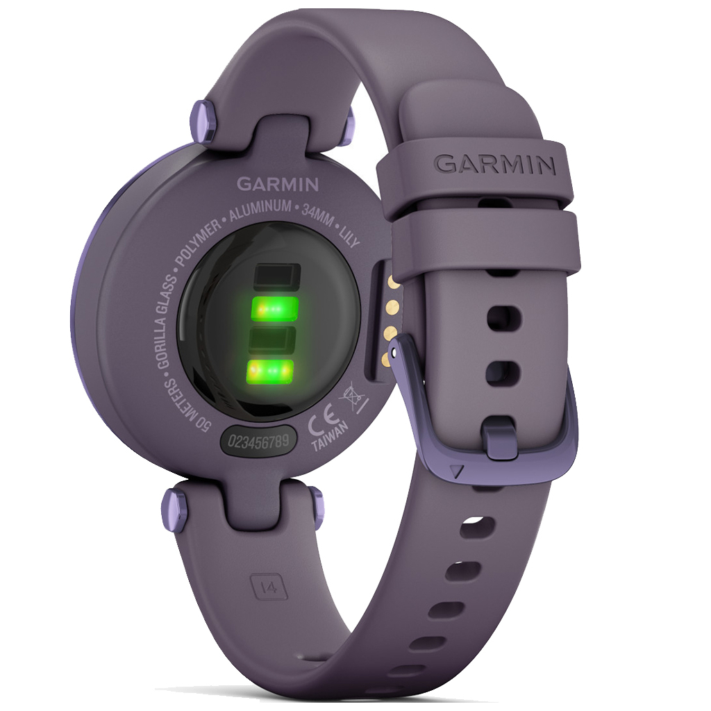 Смарт-годинник Garmin Lily, MidnightOrchid, DeepOrchid, Silicone (010-02384-12) - зображення 6