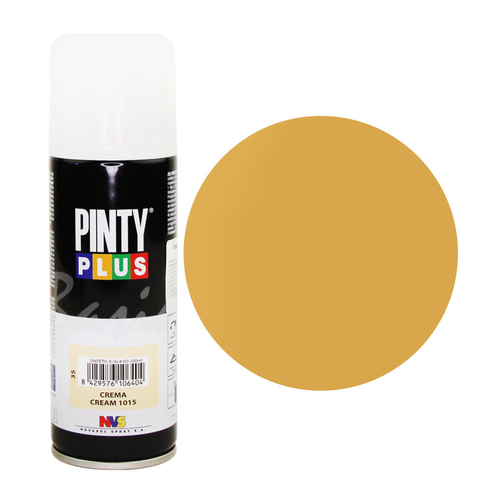 Фарба-аерозоль Pintyplus на алкідній основі BASIC Ral 1002, Вохряний, 200 мл (8429576108804) - зображення 1