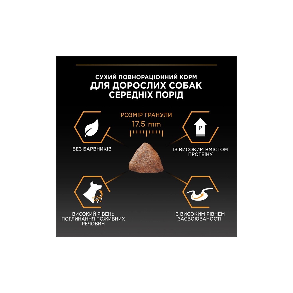Сухий корм для собак Purina Pro Plan Dog Medium Adult з куркою 3 кг (7613035114807) - зображення 9