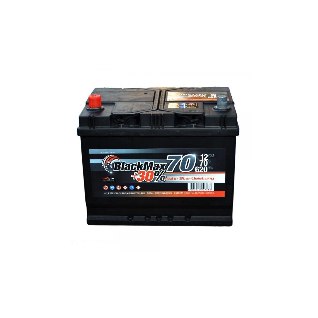 Акумулятор автомобільний BlackMax 70А (B4027) - зображення 1