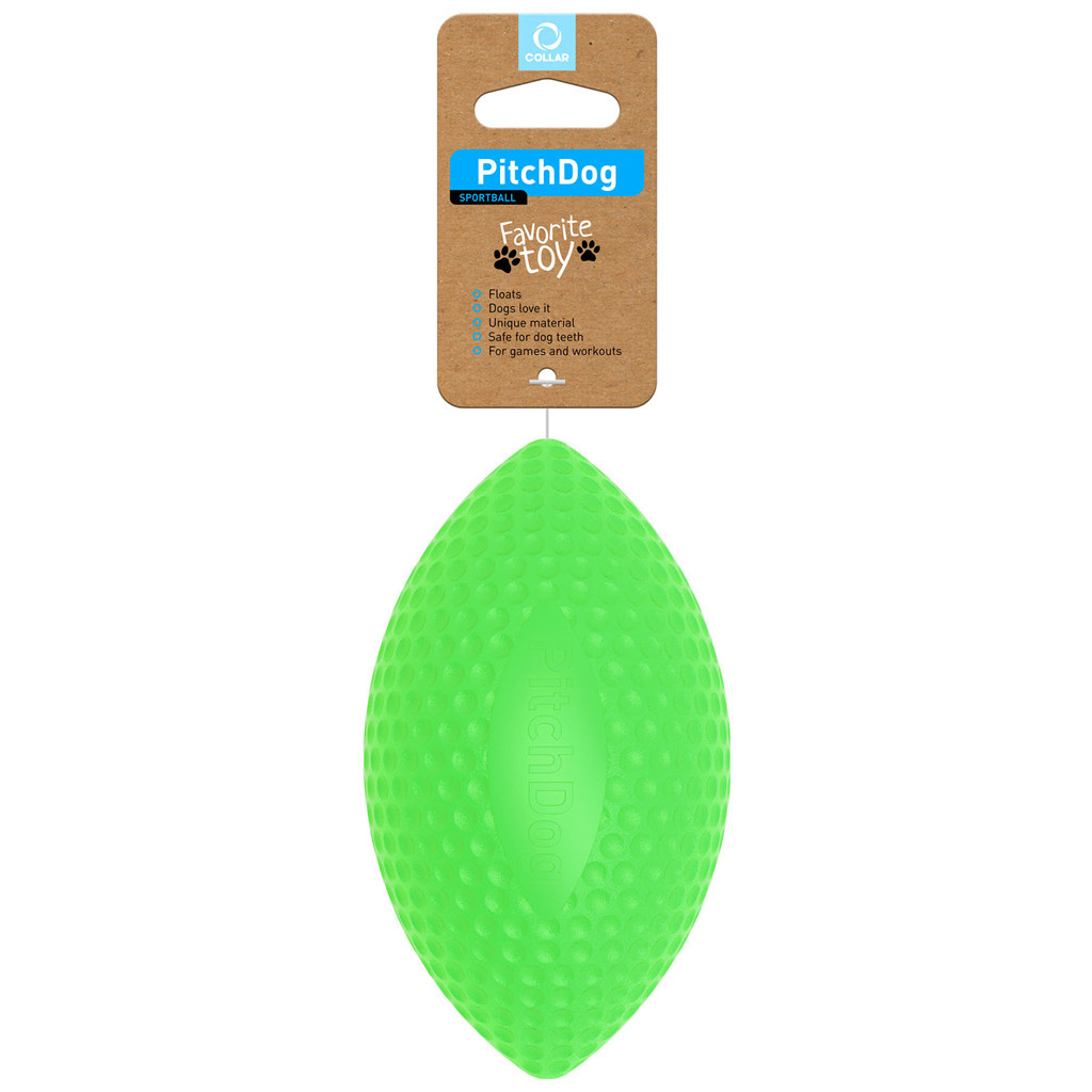 Іграшка для собак Collar PitchDog м'яч для апорту d:9 см салатовий (62415) - зображення 2