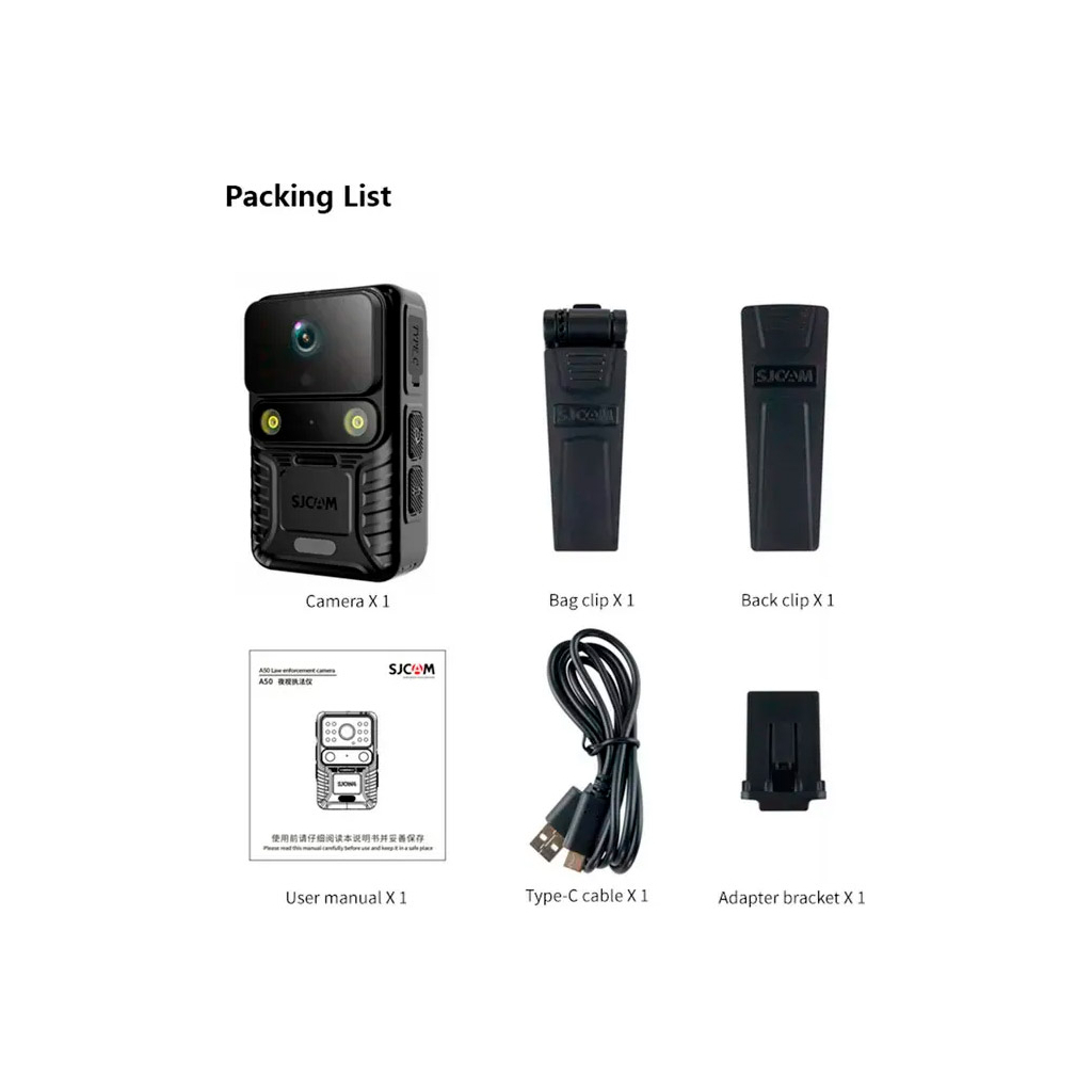 Екшн-камера SJCAM A50 (6972476162213) - изображение 11