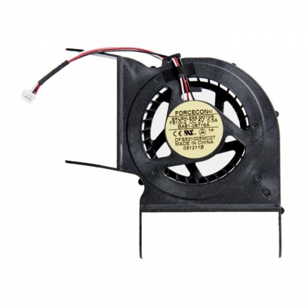 Вентилятор ноутбука Samsung R403/R428/R429/R439/R440/R478/R480 DC(5V,0.5A) 3pin (BA81-08716A/KSB0705HA,DFS531005MC0T) - зображення 1