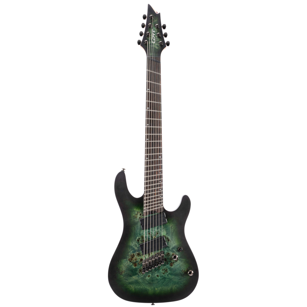 Електрогітара Cort KX507 Multi Scale Star Dust Green - зображення 1