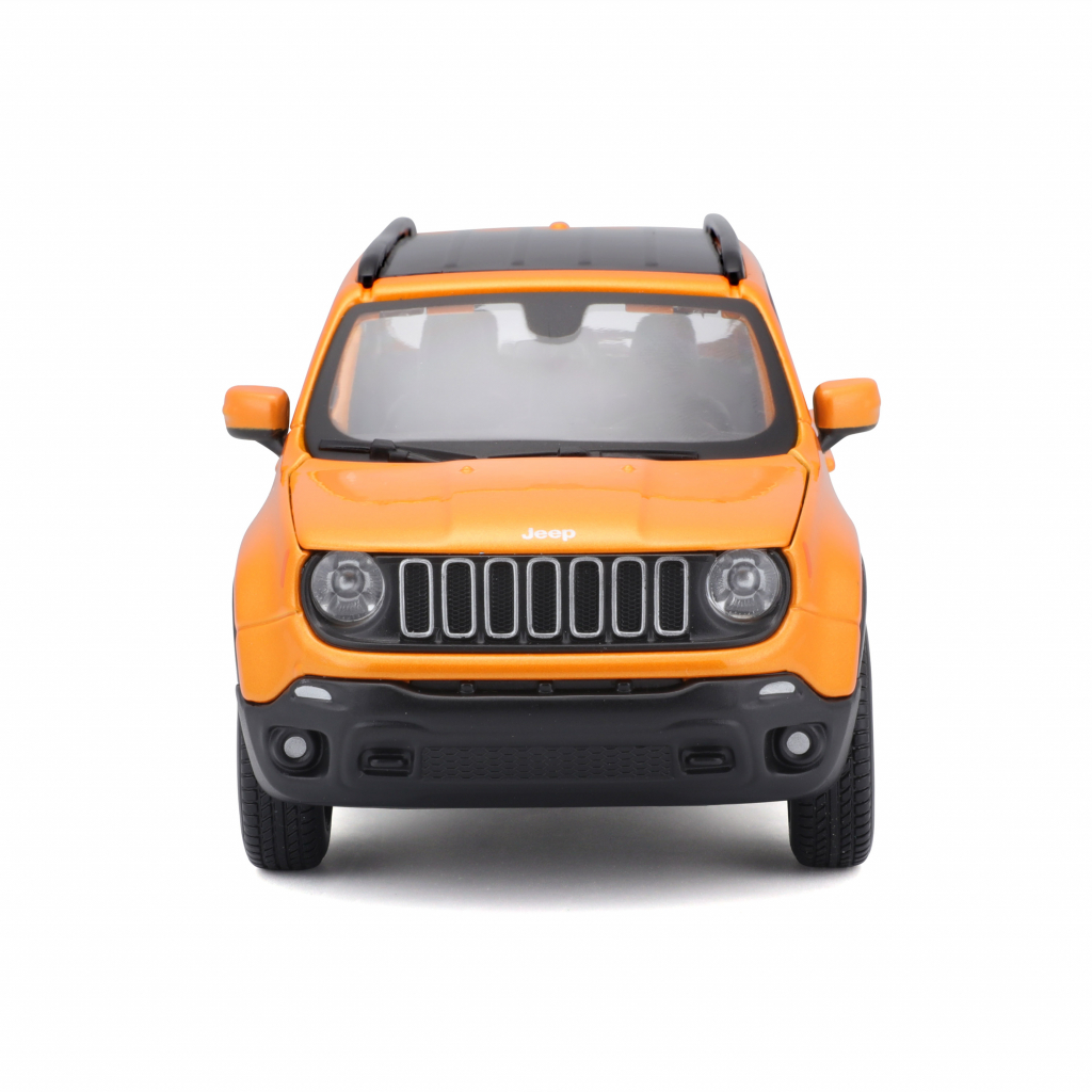 Машина Maisto Jeep Renegade помаранчевий металік 124 (31282 orange) - зображення 2