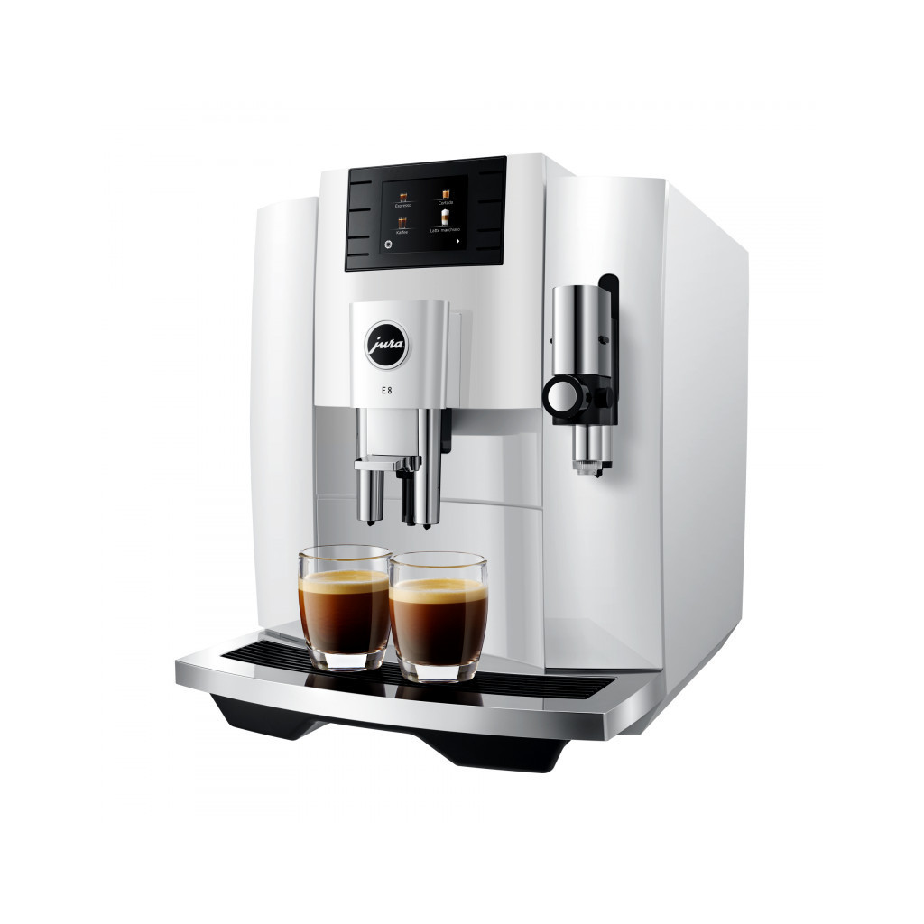 Кавомашина Jura E8 Piano White (EB) - зображення 1
