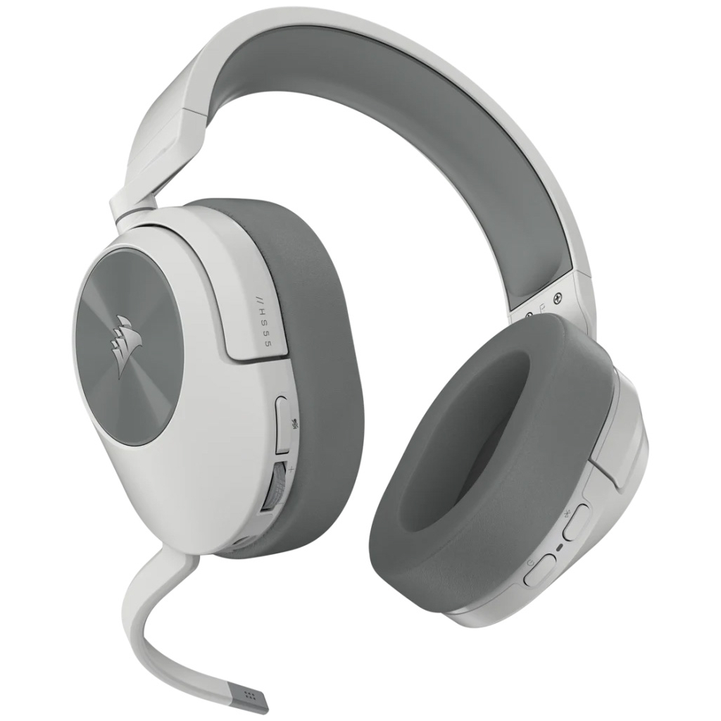 Навушники Corsair HS55 Wireless Gaming Dolby 7.1 White (CA-9011281-EU) - зображення 5