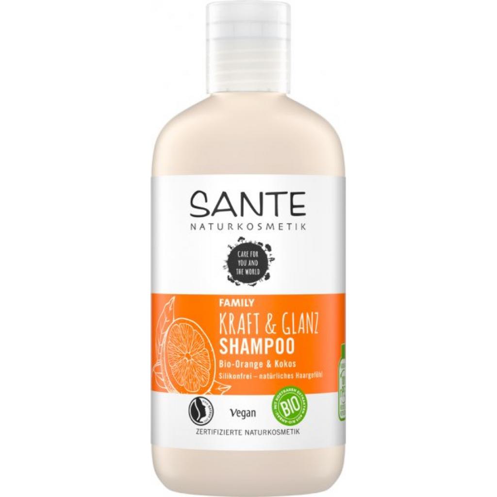 Шампунь Sante Апельсин та кокос зміцнювальний 250 мл (4025089084884) - изображение 1