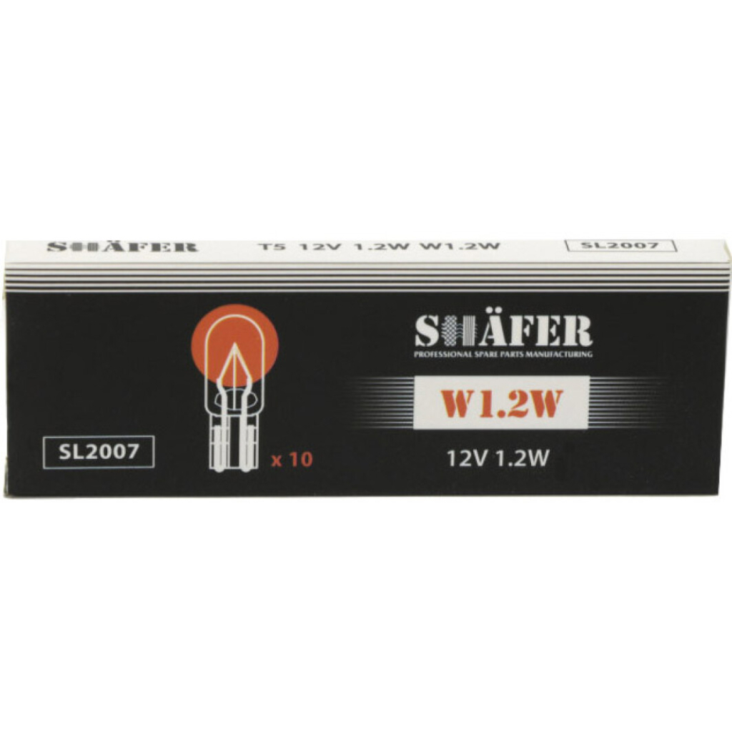Автолампа SHAFER 12V1.2WW1.2W (SL2007) - зображення 2