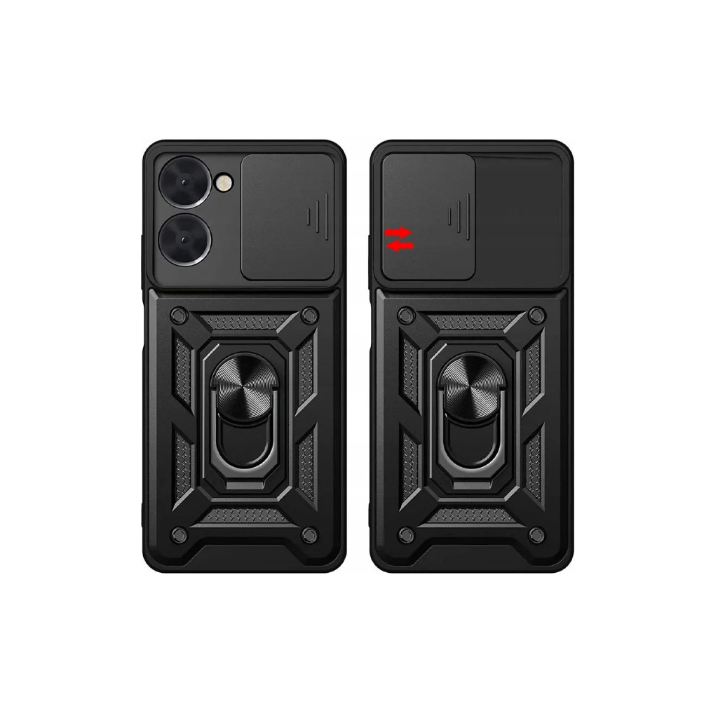 Чохол до мобільного телефона BeCover Military Realme C33 2022/C33 2023 Black (709170) - зображення 3