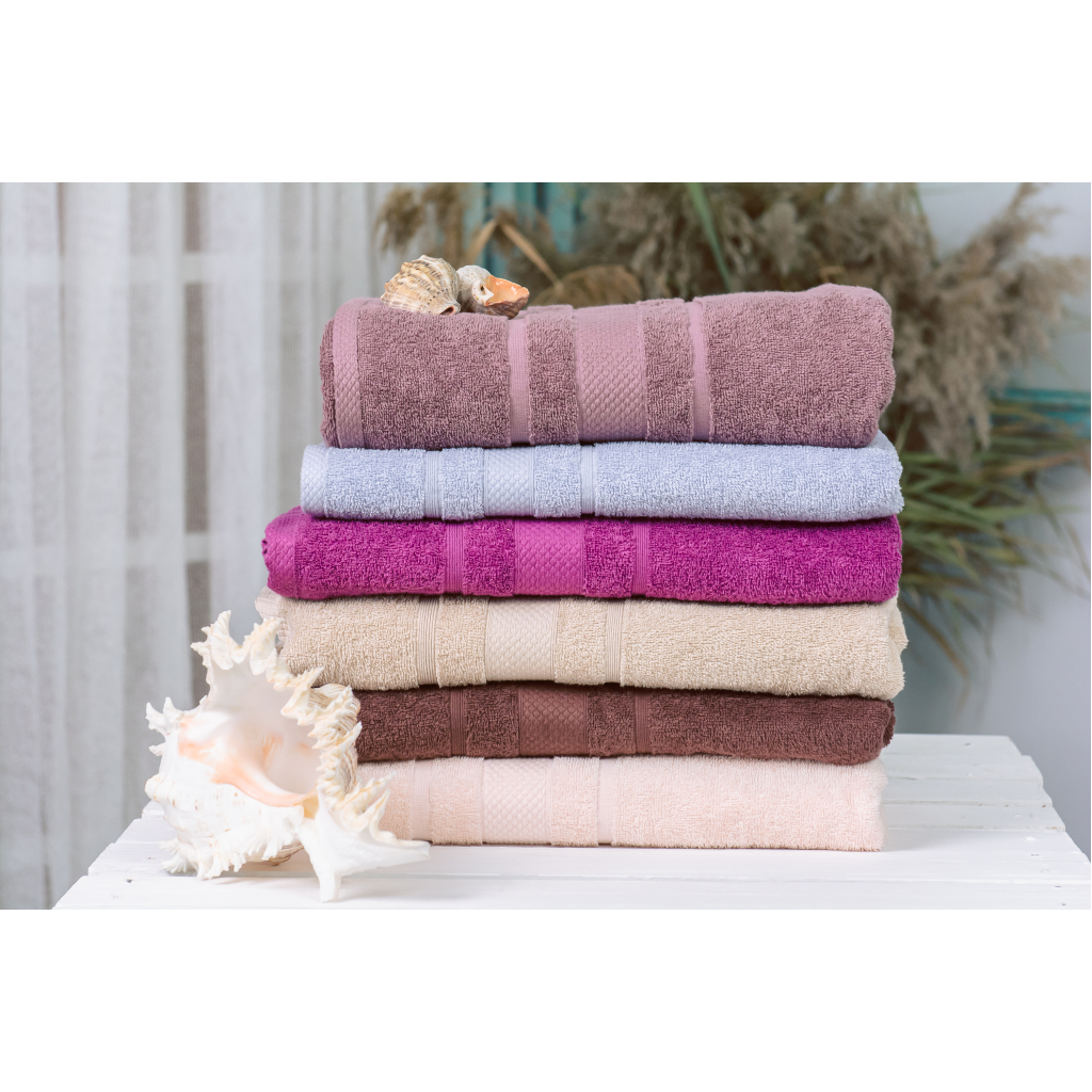 Рушник MirSon набір банних №5090 Elite SoftNes Delicacy 70х140 6 шт (2200003181173) - зображення 2