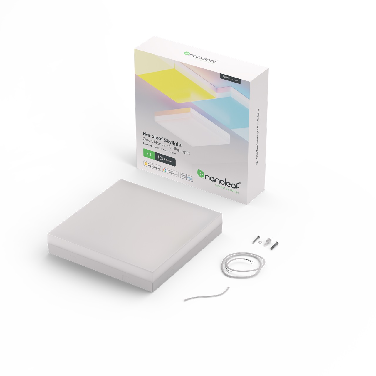Світильник стельовий Nanoleaf Skylight Expansion Pack - 1 шт., Apple Homekit - зображення 3