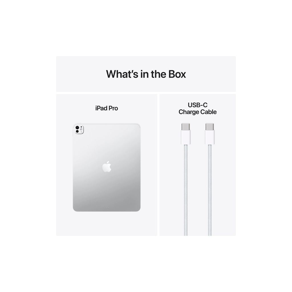 Планшет Apple iPad Pro 11" M5 Wi‑Fi 512GB with standard glass - Silver (MDWN4TY/A) - зображення 10