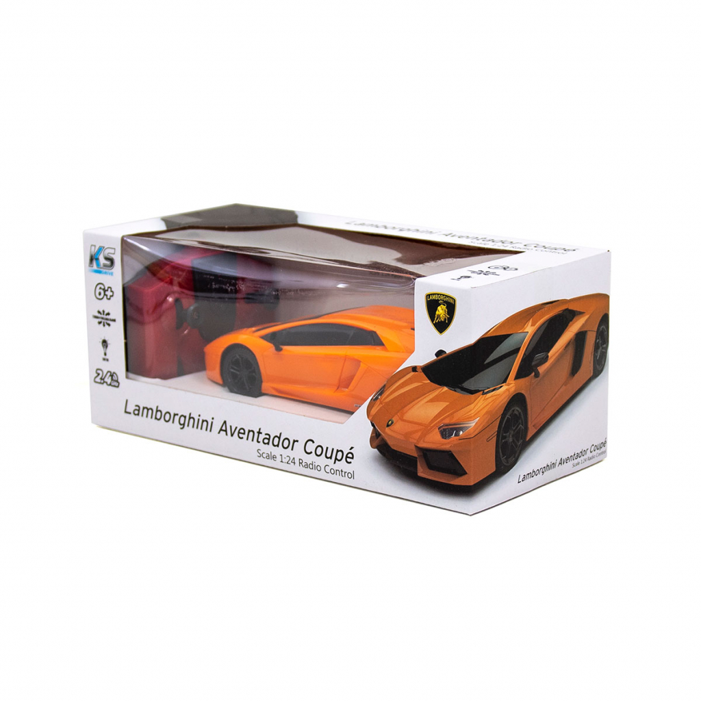 Радіокерована іграшка KS Drive Lamborghini Aventador LP 700-4 (1:24, 2.4Ghz, оранжевий) (124GLBO) - зображення 8