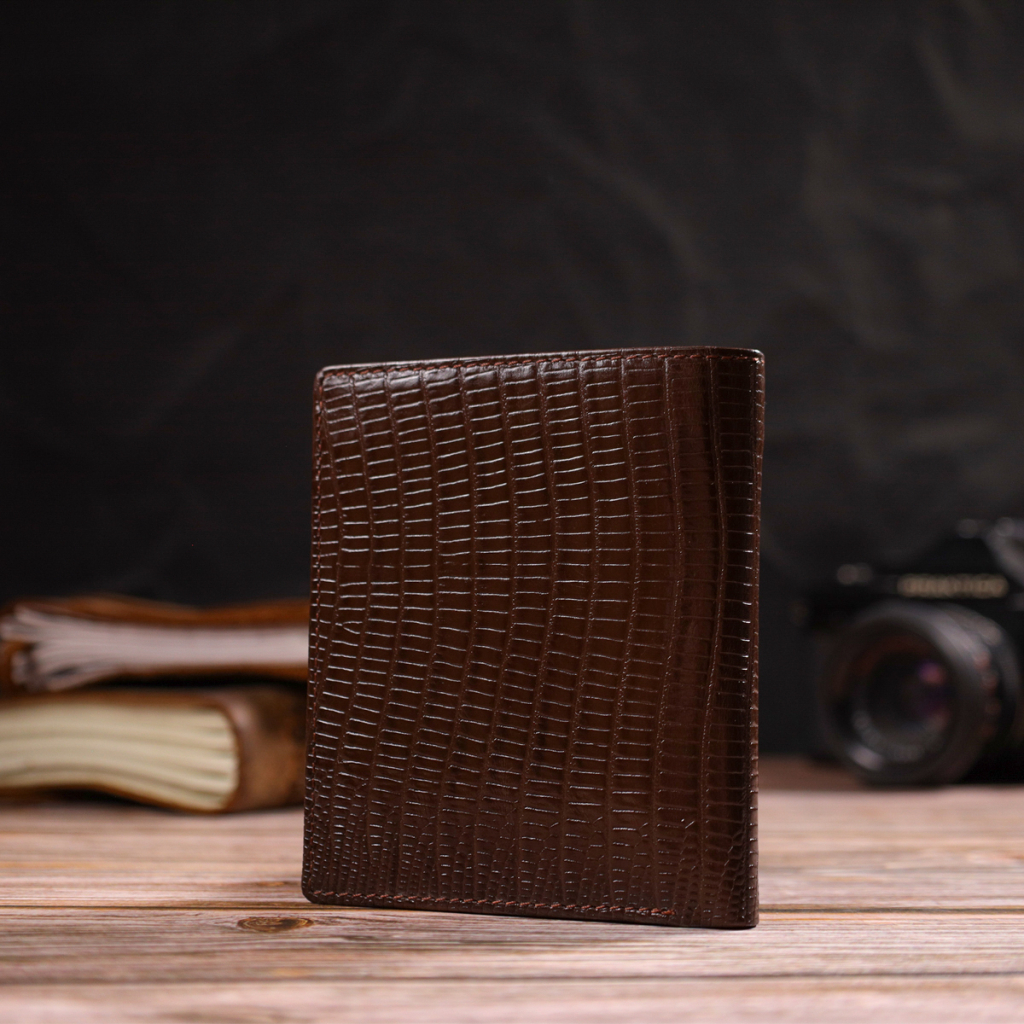 Гаманець Canpellini З натуральної шкіри Коричневий (21927) - зображення 9