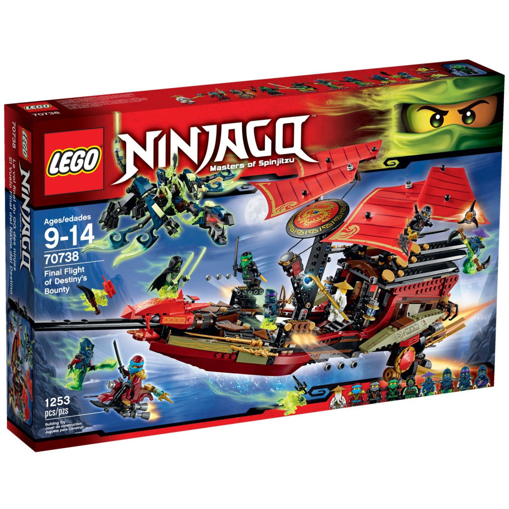 Конструктор LEGO Ninjago Корабель Дар Долі Вирішальна битва (70738) - зображення 1