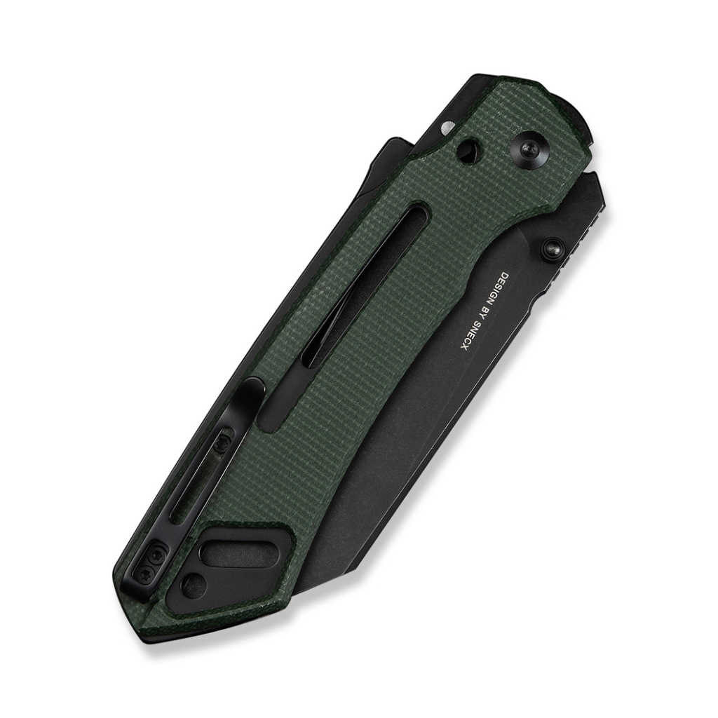 Ніж Civivi Buster FG, Darkwash, зелений мікарта (C24052-3) - зображення 8