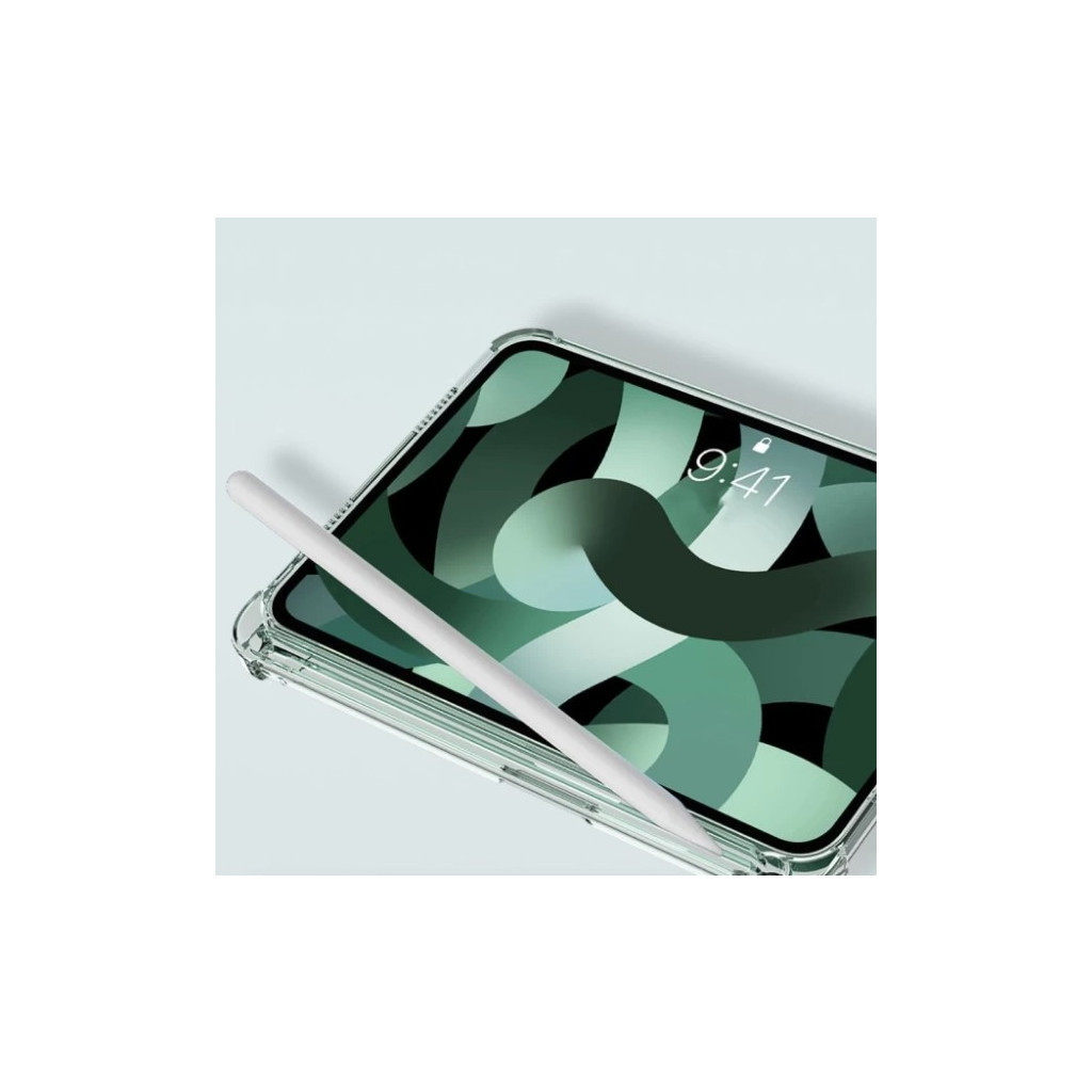 Чохол до планшета BeCover TPU Edge mount Pencil Apple iPad Air 5 (2022) 10.9" Dark Green (708769) - зображення 4
