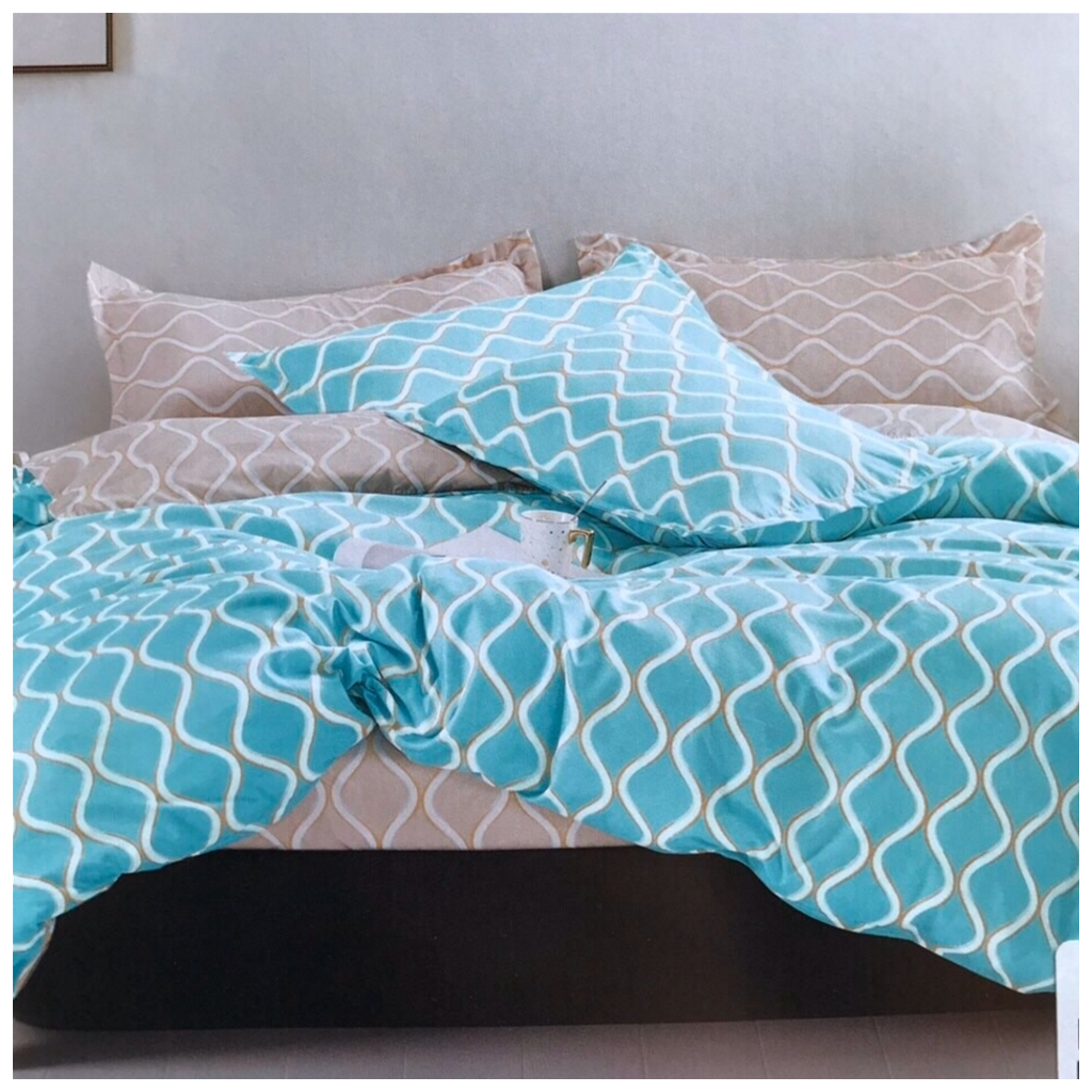 Постільна білизна MirSon King Size Бязь Premium 18-444 Gracia 220х240 (2200001171916) - изображение 1