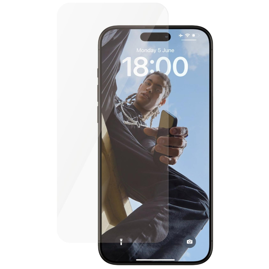 Скло захисне PANZERGLASS iPhone 15 Pro Max Ultra-Wide Fit (PG_SAFE95537) - зображення 2