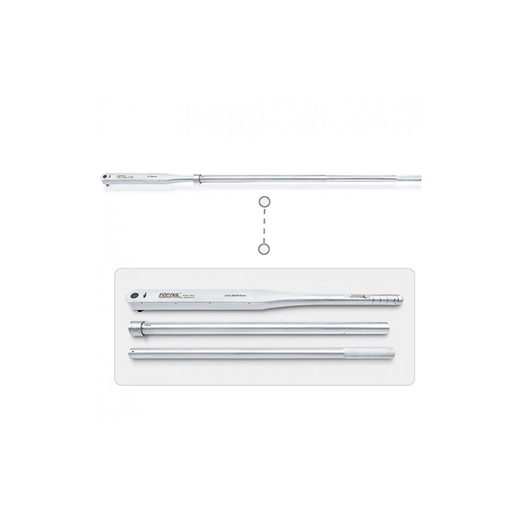 Ключ Toptul динамометричний 1"x950-2350мм 750-2000Nm алюмінієвий (ANAQ32B0) - зображення 2