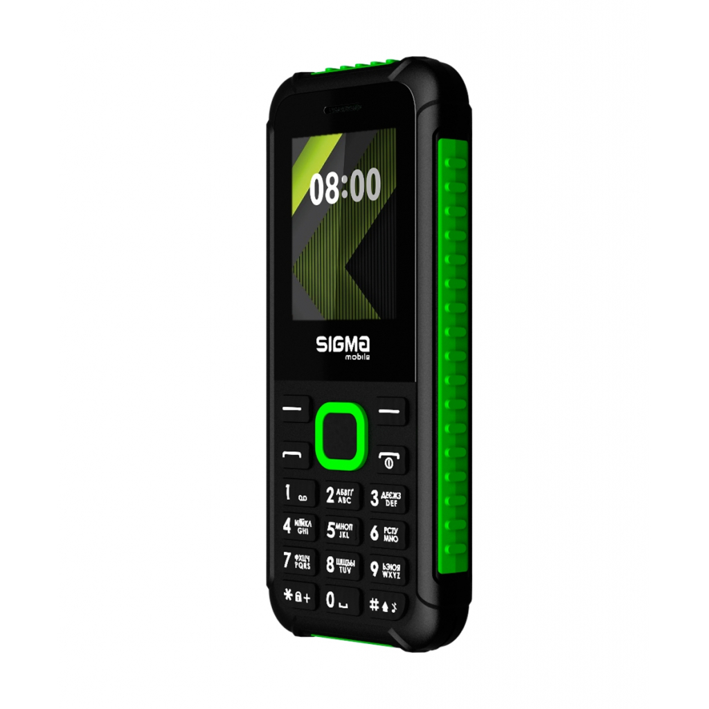 Мобільний телефон Sigma X-style 18 Track Black-Green (4827798854433) - зображення 2