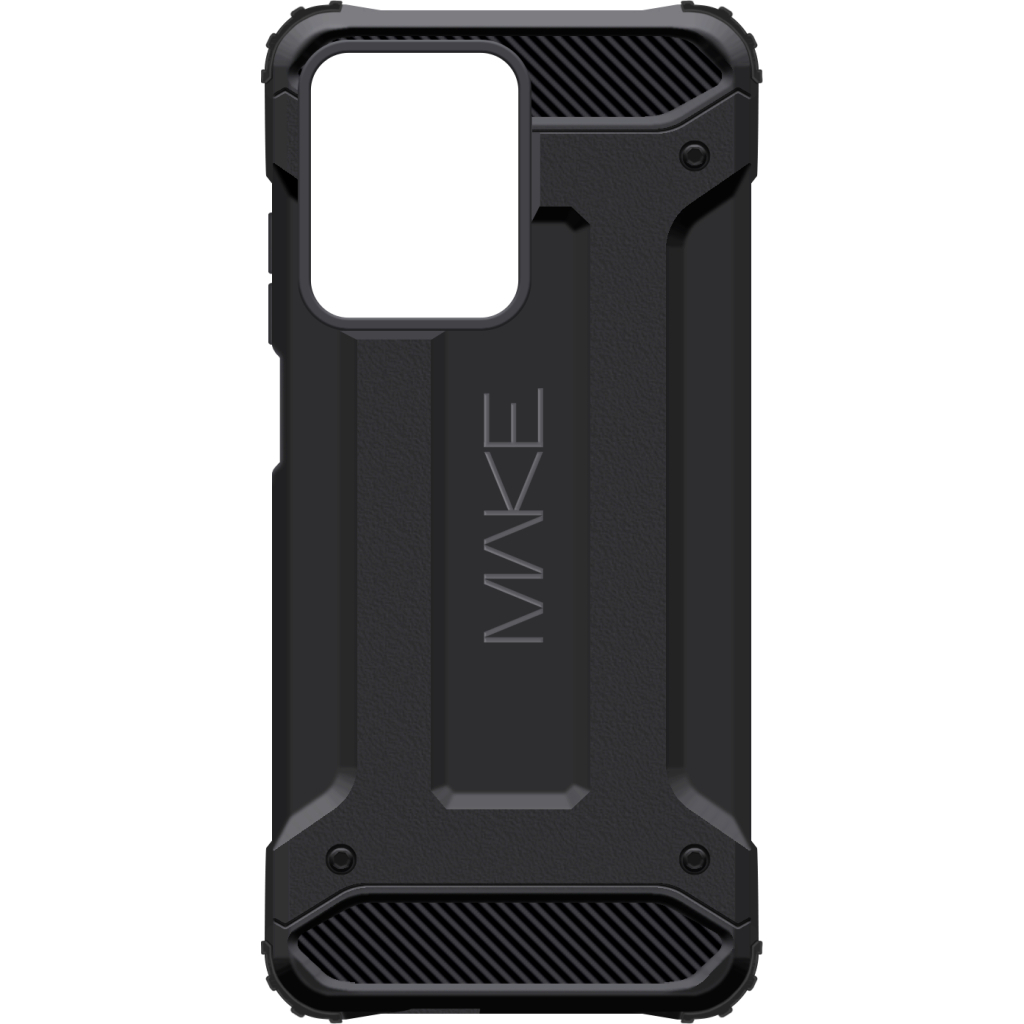 Чохол до мобільного телефона MAKE Xiaomi Redmi Note 12 Pro Panzer Black (MCN-XRN12PBK) - зображення 1